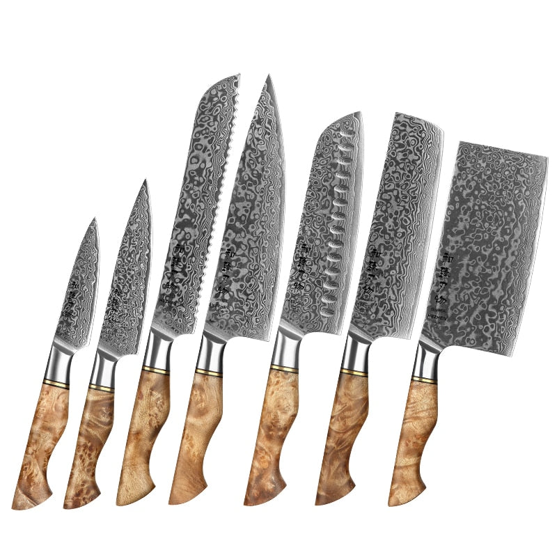 Best Selling 5pcs Knife Set Stainless Steel Knife Set Buck Knives